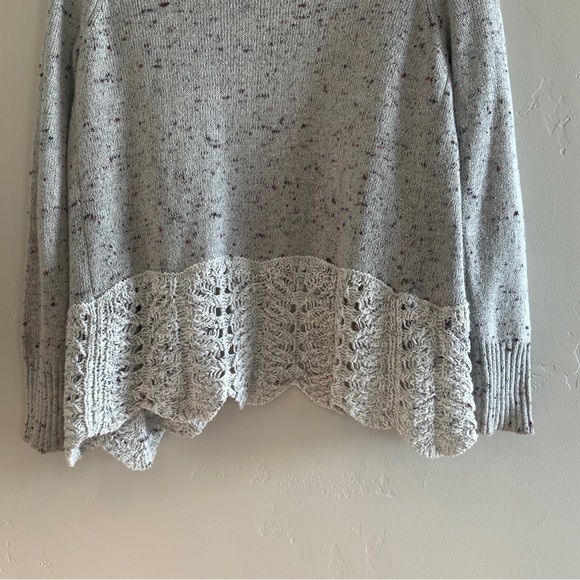 BKE Boutique Open Weave Cardigan Sweater Size Small - Picture 10 of 13